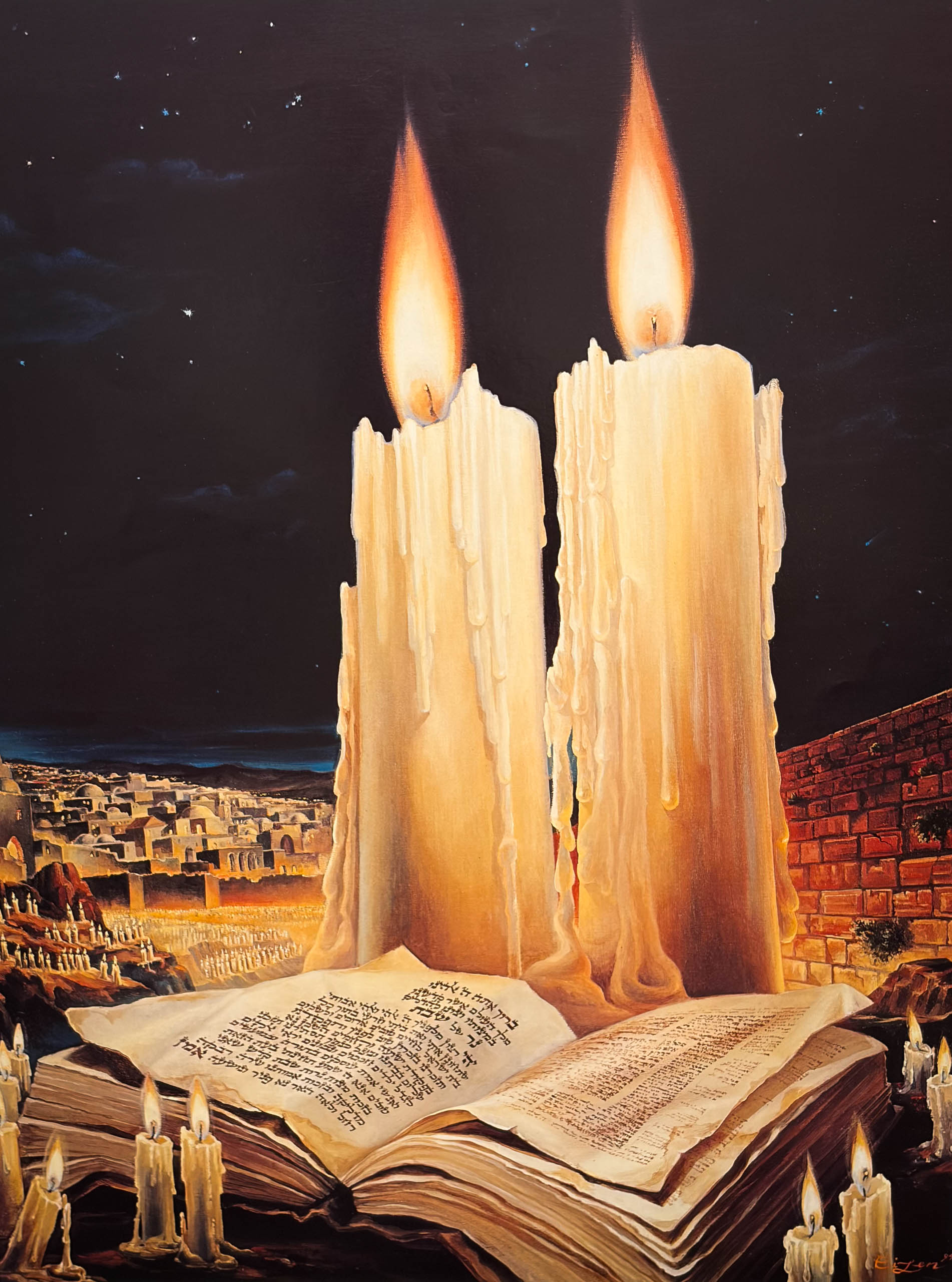 שמור וזכור - נרות שבת